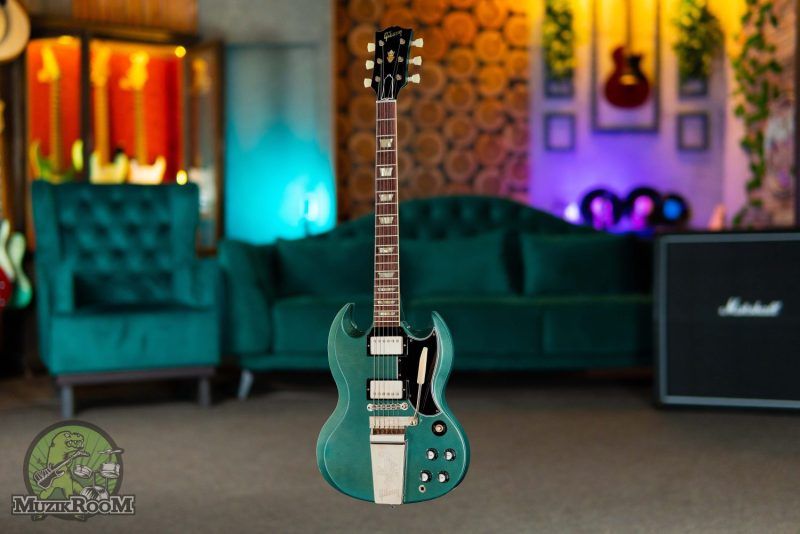 Gibson SG Standard ´64 Maestro Vibrola Pelham Blue