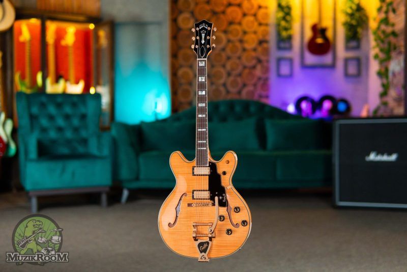 Guild Starfire VI Arched Flamed Maple