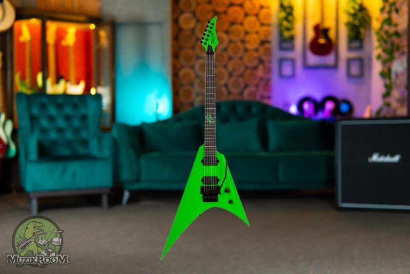 Solar Guitars VAR1.6FR Green Neon