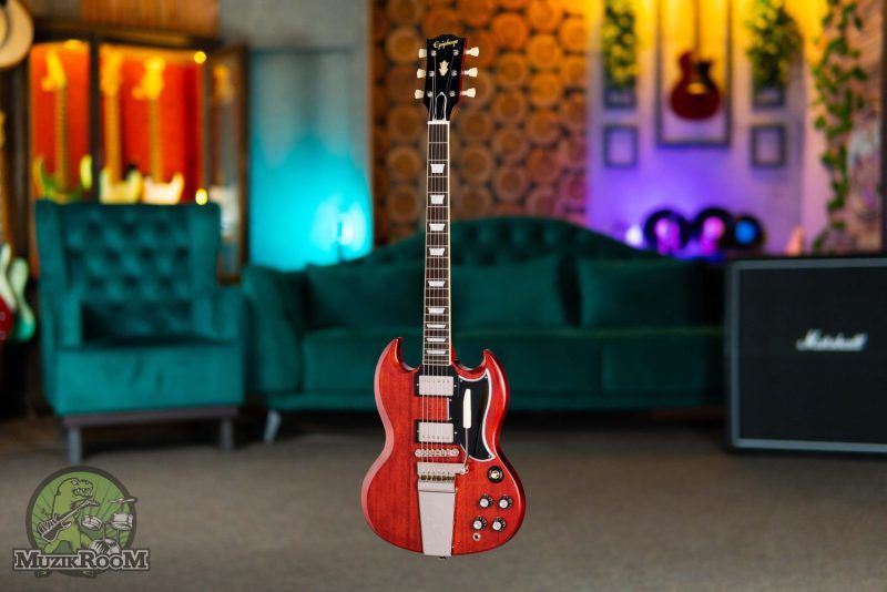 Epiphone 1964 SG Standard Vibrola Cherry Red