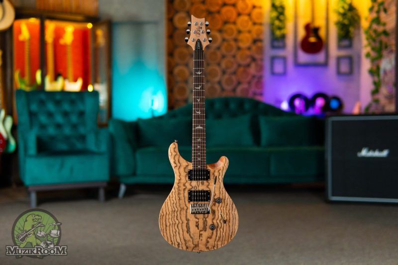 PRS SE Custom 24 Burled Ash Natural LTD