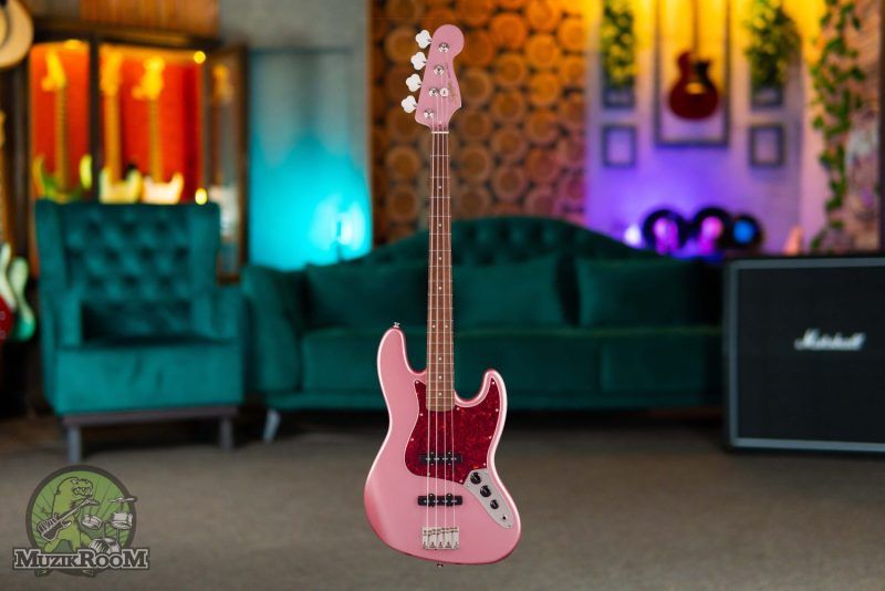 Squier Classic Vibe 60s Jazz Bass LRL Burgundy Mist
