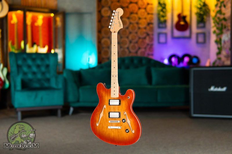 Squier Affinity Starcaster Deluxe Sienna Sunburst