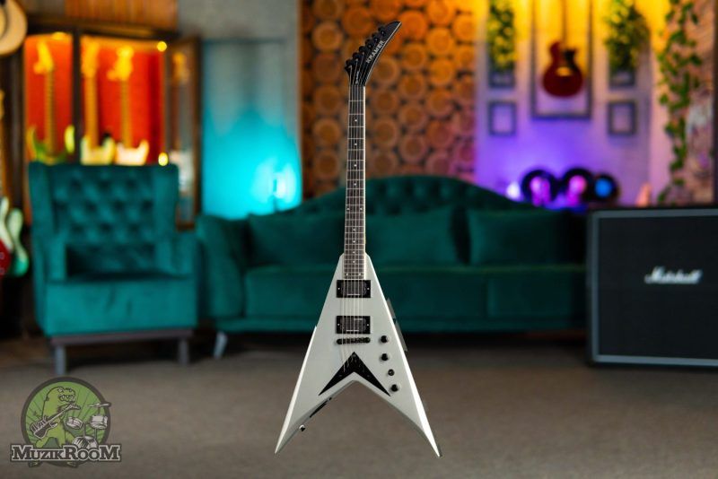 Kramer Guitars Dave Mustaine Vanguard Silver Metallic