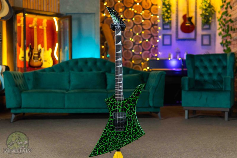 Jackson Pro Series Signature Brandon Ellis Kelly Green Crackle
