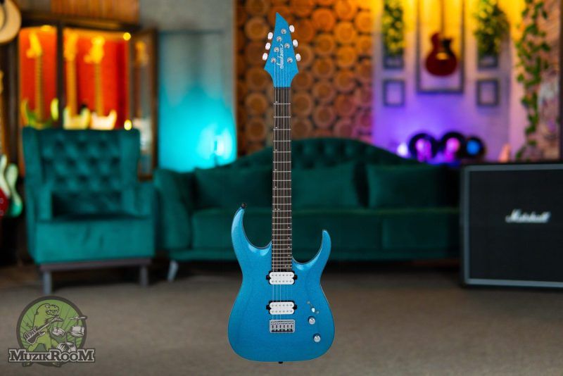 Jackson Pro Plus Series Signature Misha Mansoor Juggernaut HT6 Blue Sparkle