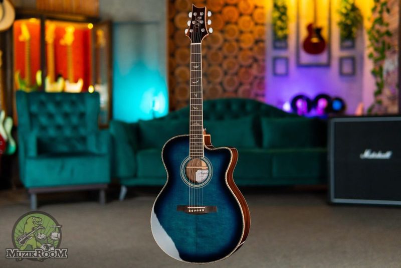 PRS SE A60E Cobalt Blue Burst
