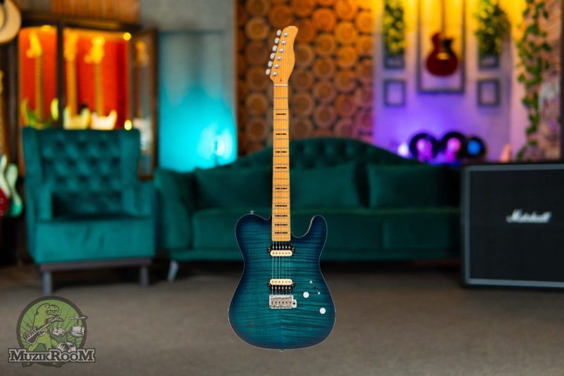 Larry Carlton T7 FM Transparent Blue New Gen