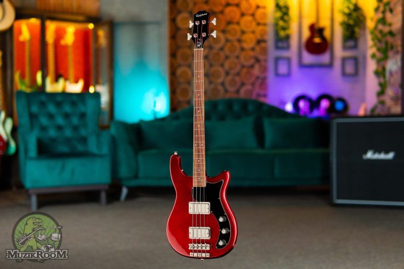 Epiphone Embassy Bass Sparkling Burgundy