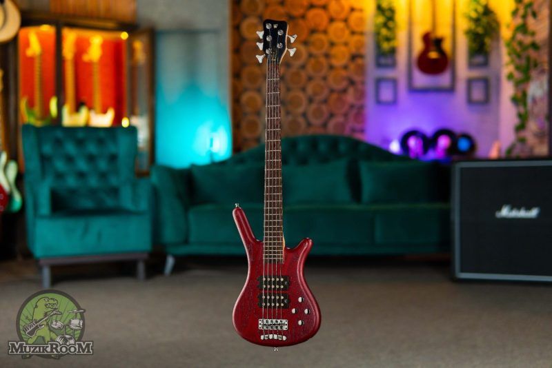 Warwick RB Corvette $$ 5 Burgundy Red