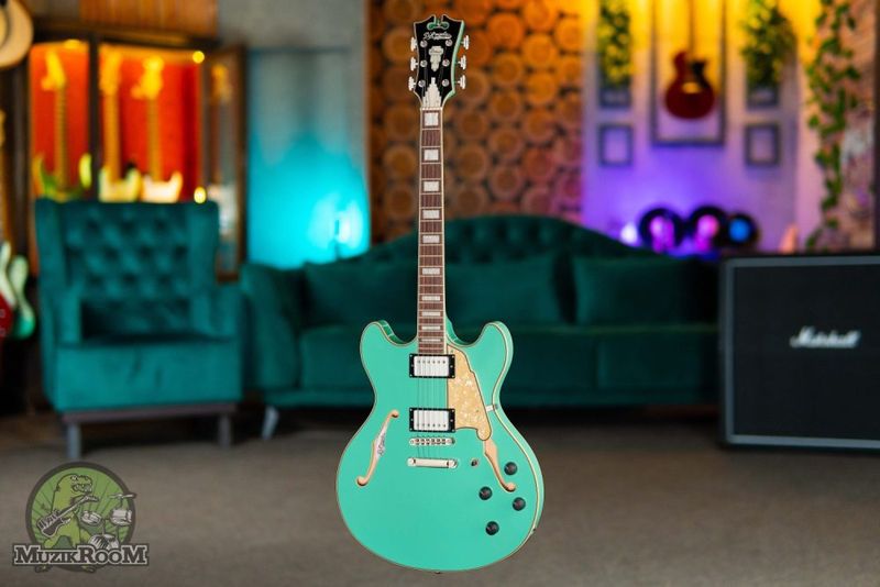 DAngelico Premier DC Surf Green