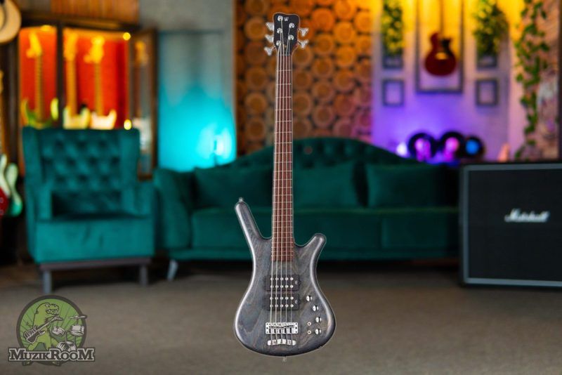 Warwick Pro Series Corvette $$ 5 Nirvana Black Transparent Satin