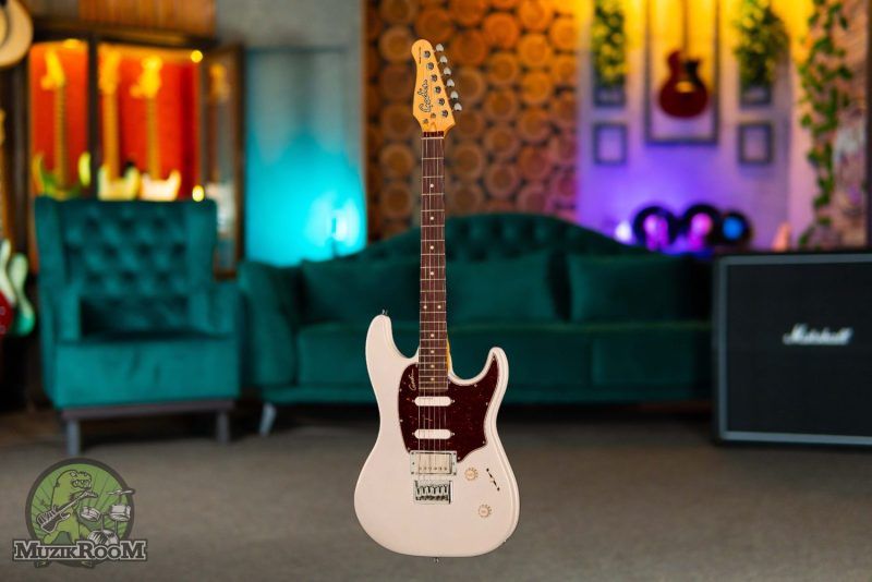 Godin Session R-HT Pro Carbon White